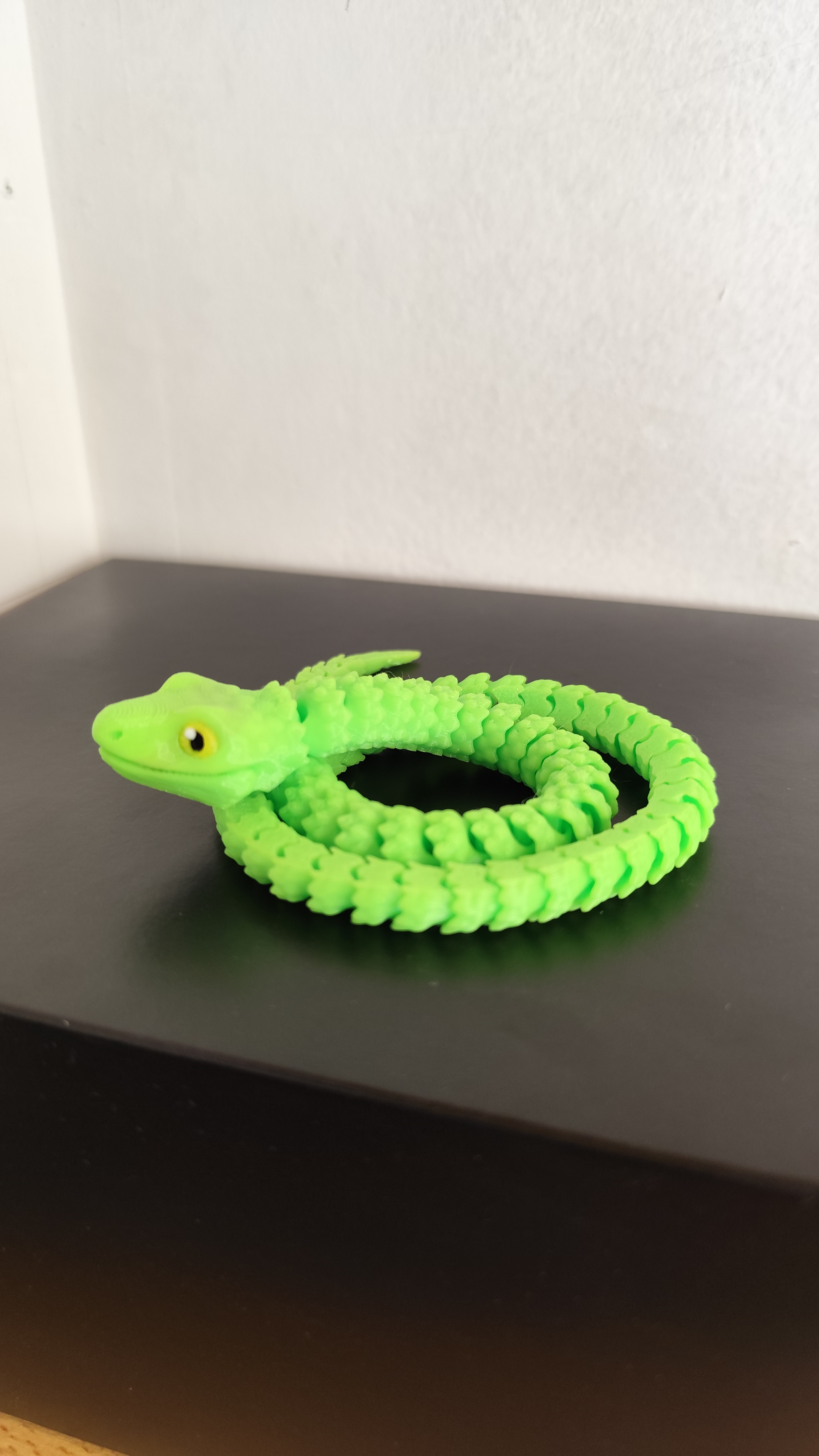 imagen de una impresion en 3D de Serpiente
